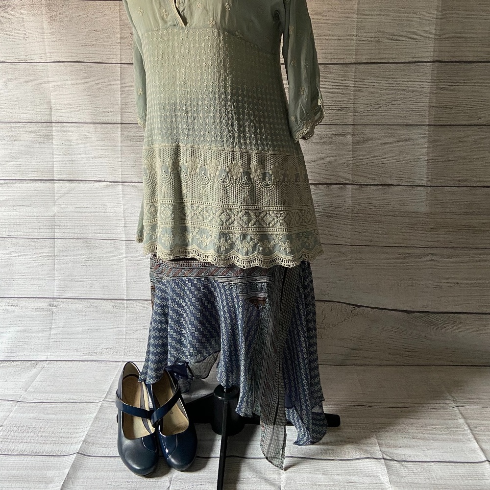 Savvy Silk Skirt